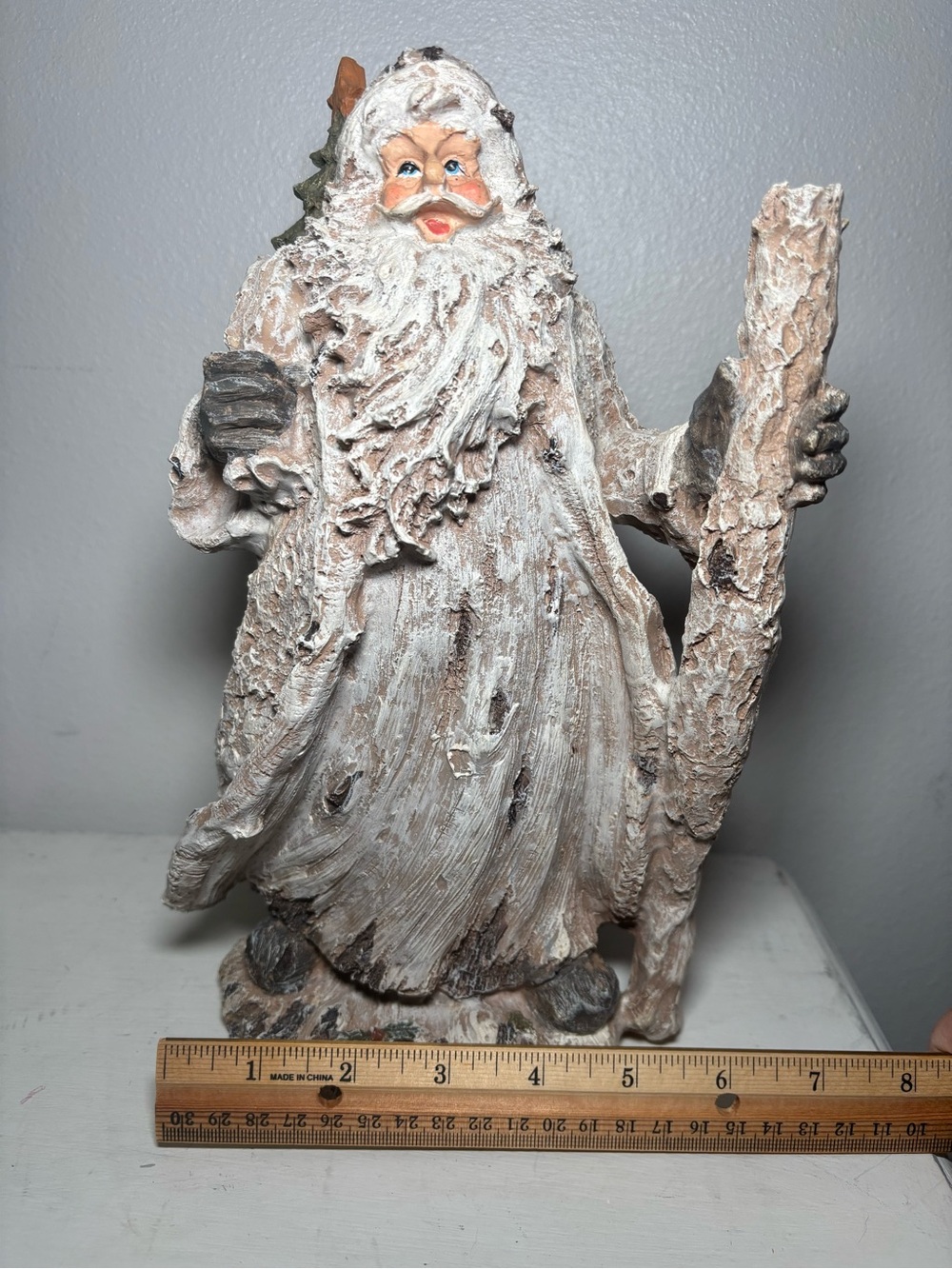 BirchBark Rustic Santa - Picture 9 of 12